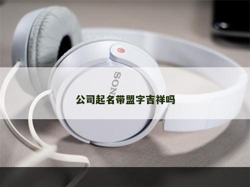 公司起名带盟字吉祥吗
