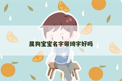 属狗宝宝名字带琦字好吗