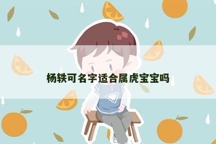 杨轶可名字适合属虎宝宝吗
