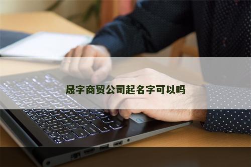 晟字商贸公司起名字可以吗