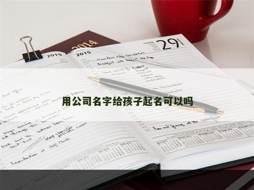 用公司名字给孩子起名可以吗