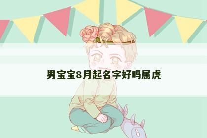 男宝宝8月起名字好吗属虎