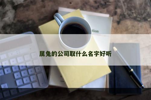属兔的公司取什么名字好听