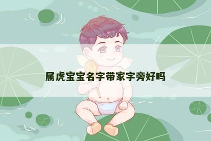 属虎宝宝名字带家字旁好吗